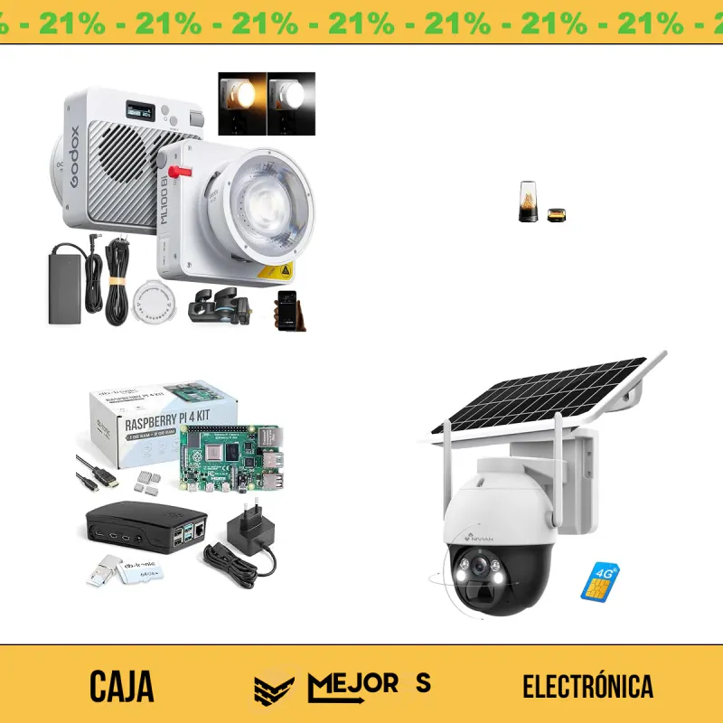 Caja de 53 Electrónicos Sin Revisar