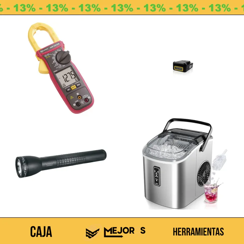Caja de 25 Herramientas Sin Revisar