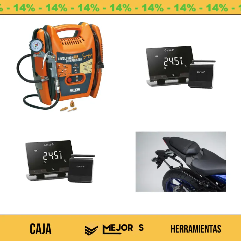 Caja de 25 Herramientas Sin Revisar