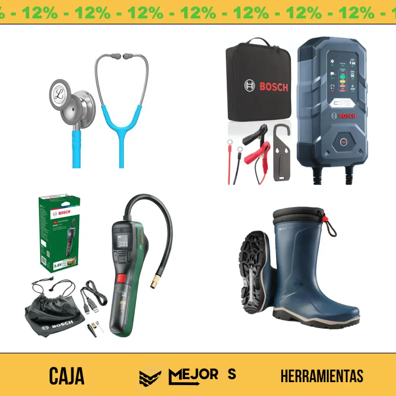 Caja de 34 Herramientas Sin Revisar