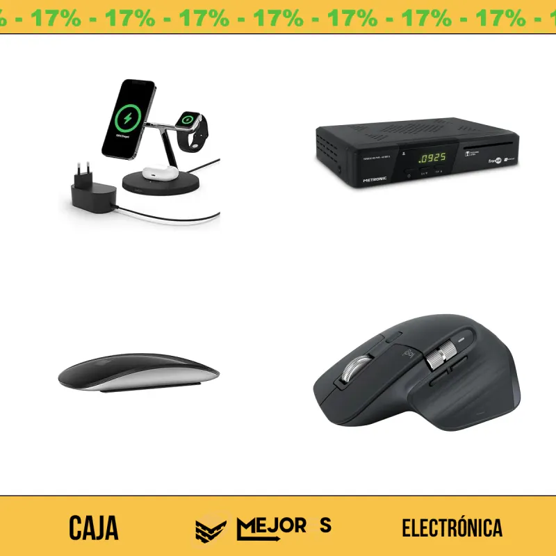 Caja de 57 Electrónica Sin Revisar