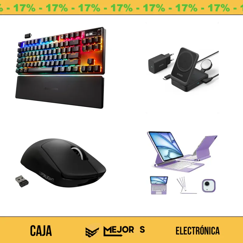 Caja de 54 Electrónica Sin Revisar