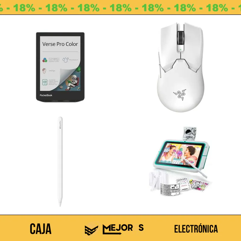 Caja de 55 Electrónicos Sin Revisar