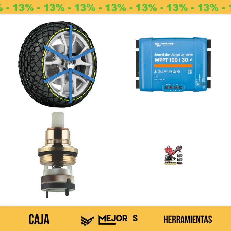 Caja de 33 Herramientas Sin Revisar