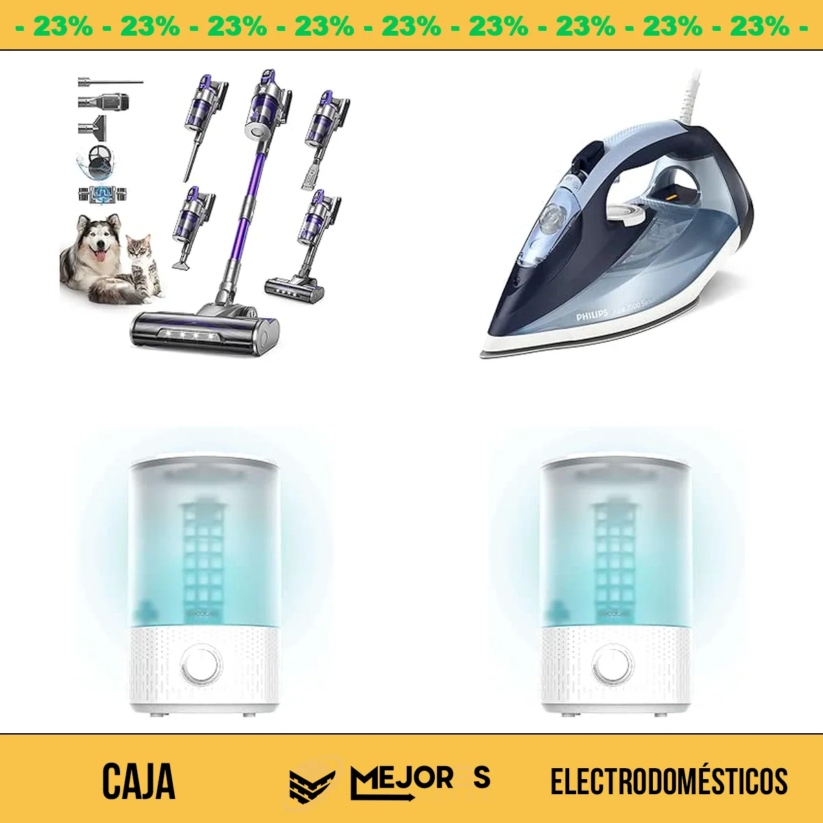 Caja de 14 Electrodomésticos Sin Revisar