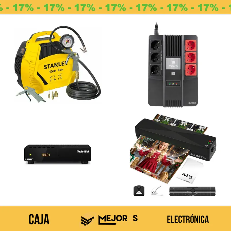 Caja de 39 Electrónica Sin Revisar