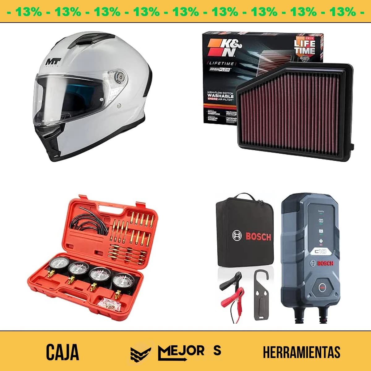 Caja de 34 Herramientas Sin Revisar