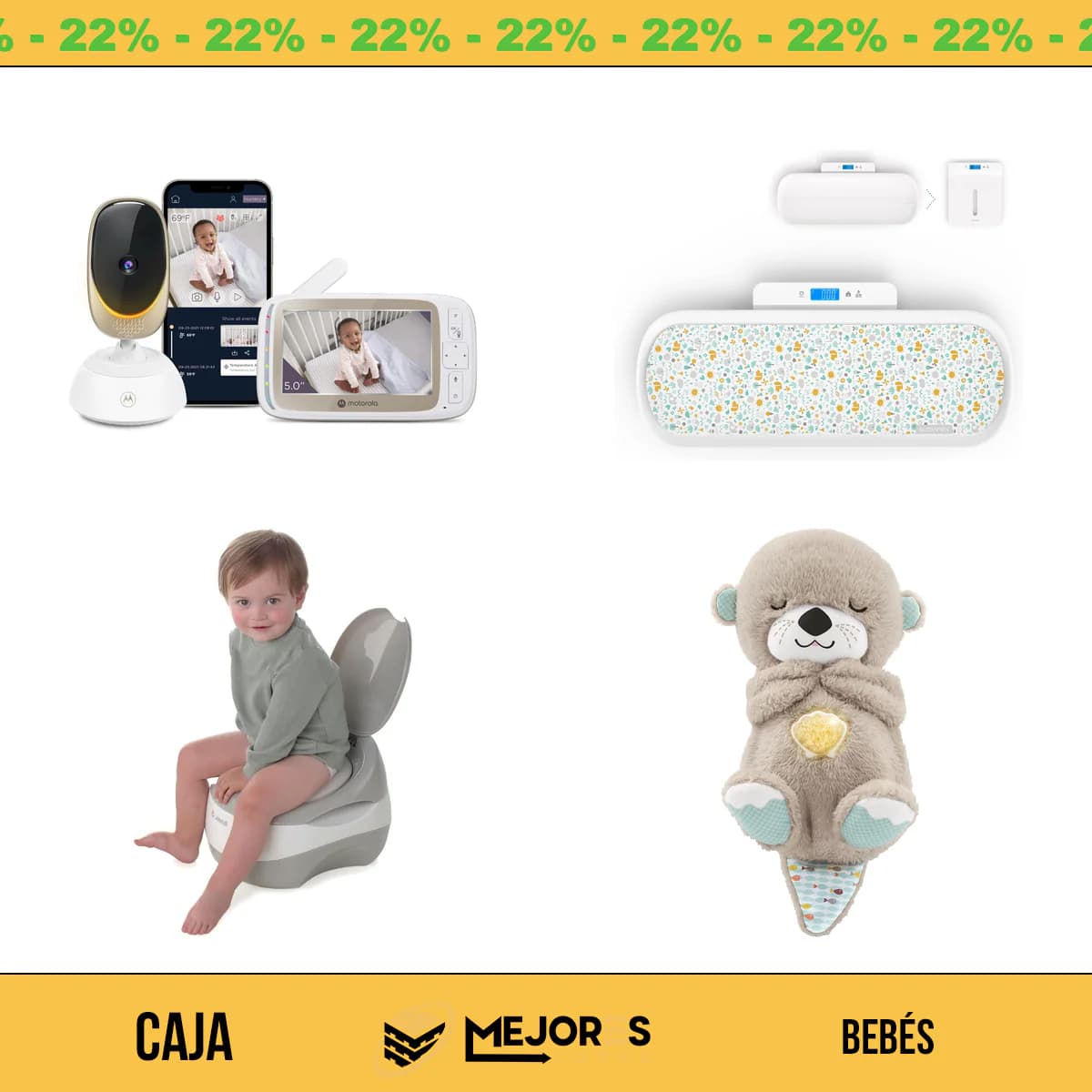 Caja de 18 Artículos para Bebés Sin Revisar