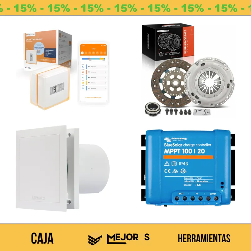 Caja de 18 Herramientas Sin Revisar