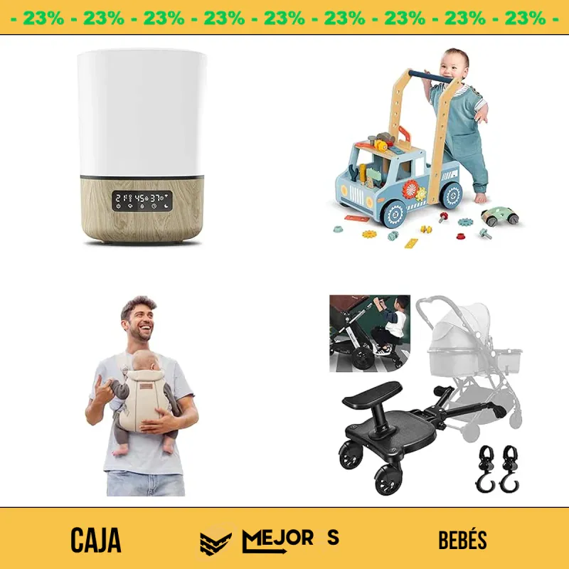 Caja de 18 Artículos para Bebés Sin Revisar