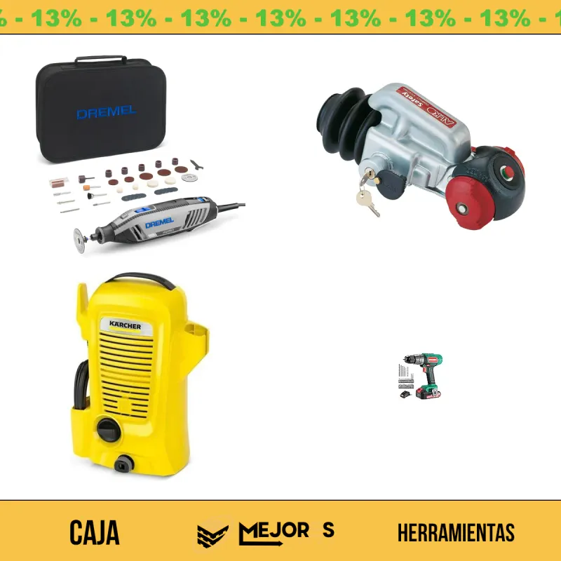 Caja de 37 Herramientas Sin Revisar