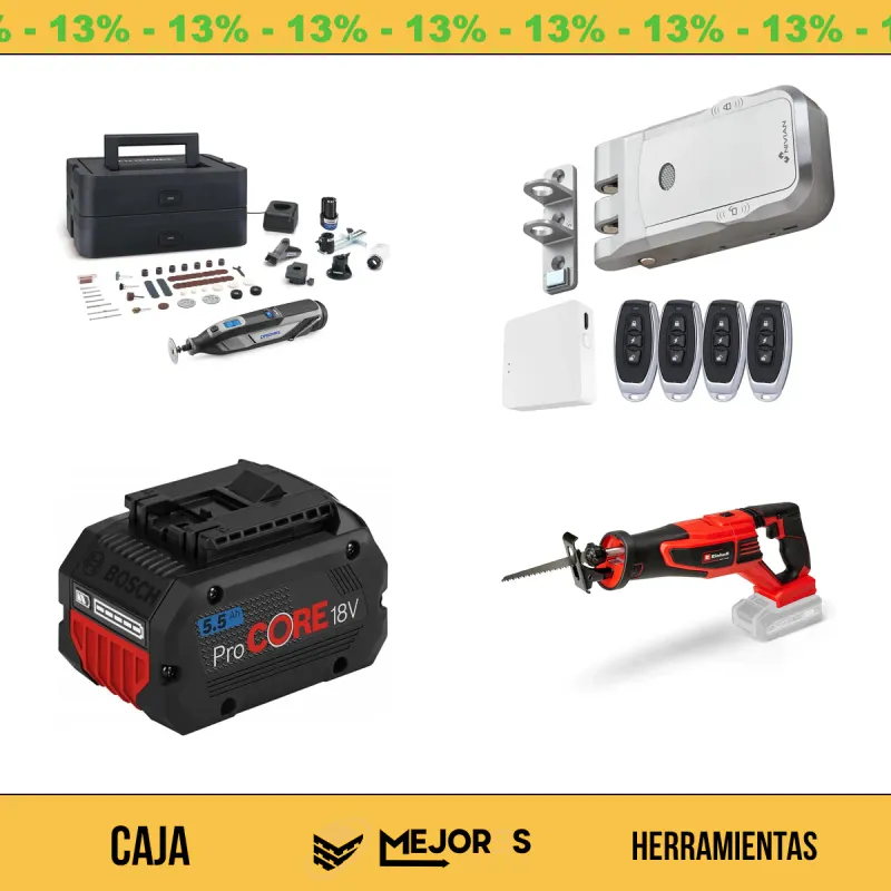 Caja de 24 Herramientas Sin Revisar