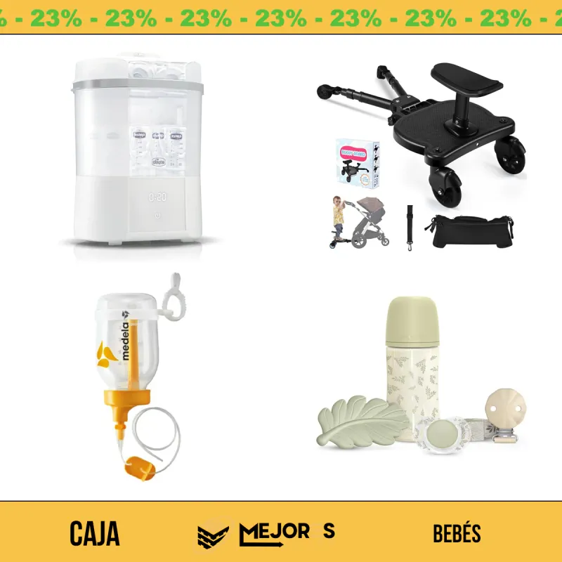 Caja de 14 Artículos para Bebé Sin Revisar