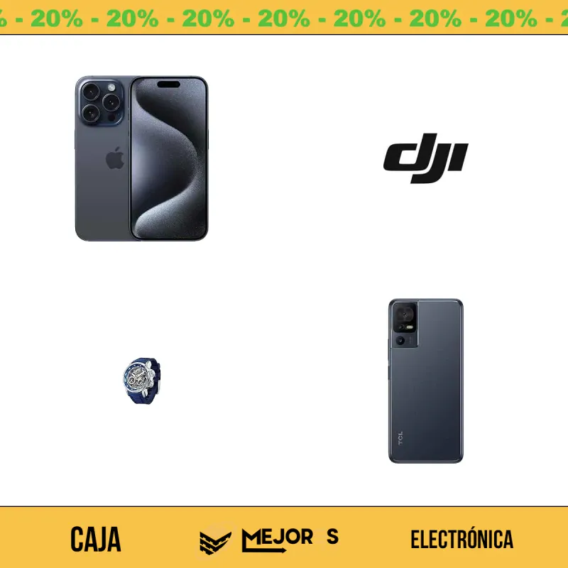 Caja de 67 Electrónicos Sin Revisar