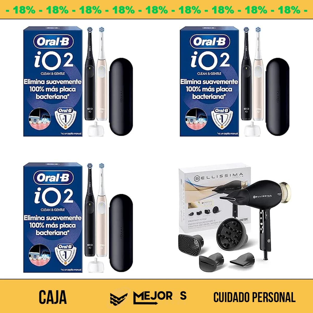 Caja de 52 Artículos de Cuidado Personal Sin Revisar