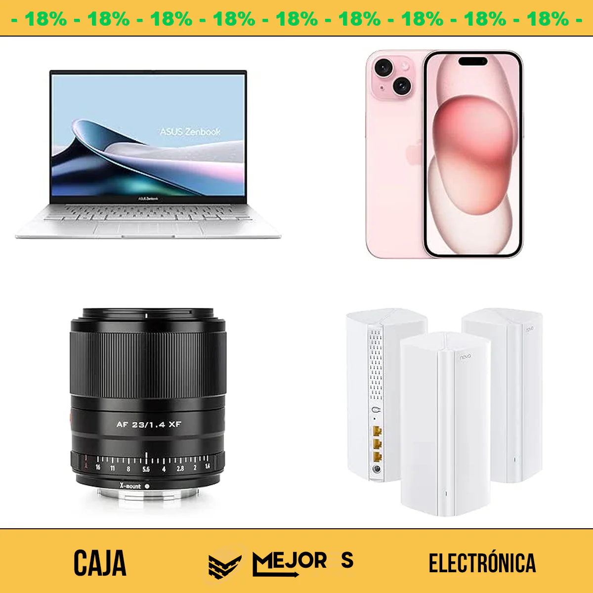 Caja de 74 Electrónicos Sin Revisar