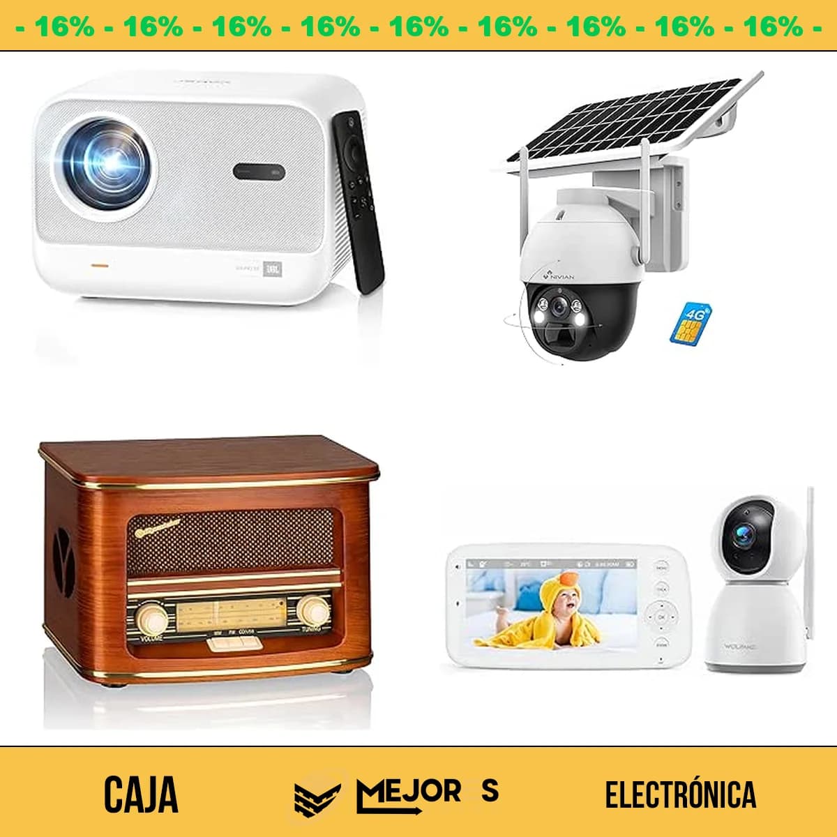 Caja de 36 Items Sin Revisar, Electronica, Lote #spW83P1148M