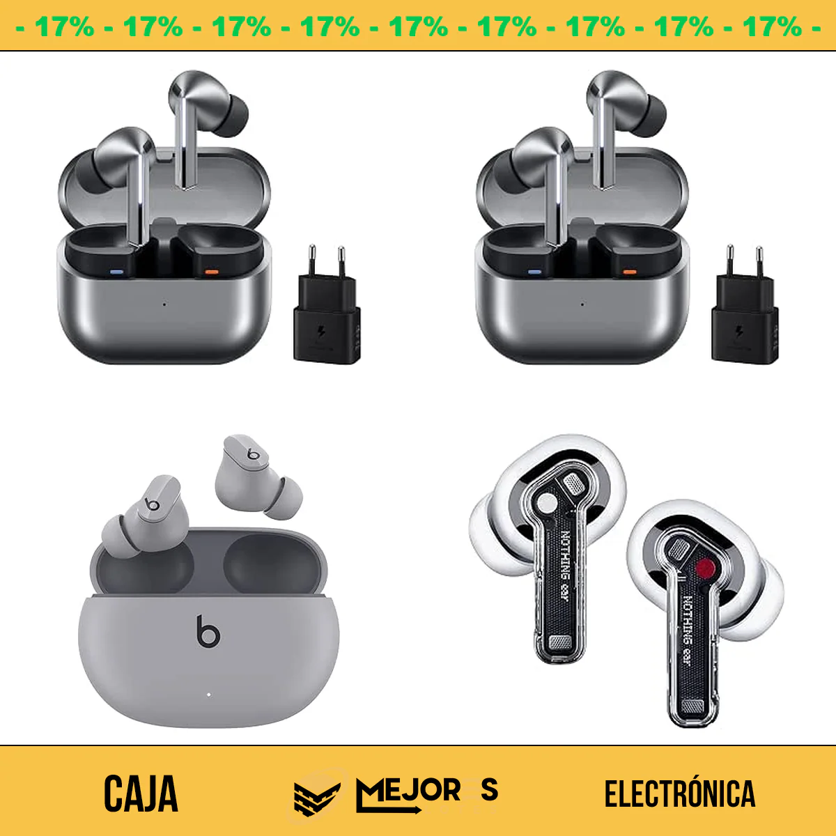 Caja de 57 Electrónica Sin Revisar