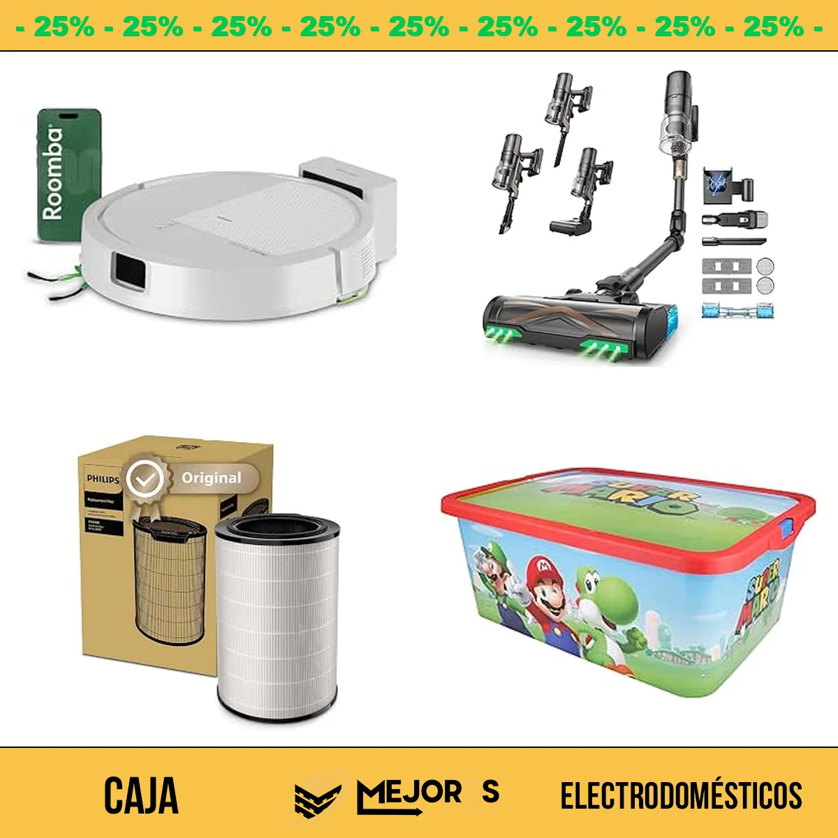 Caja de 14 Electrodomésticos Sin Revisar