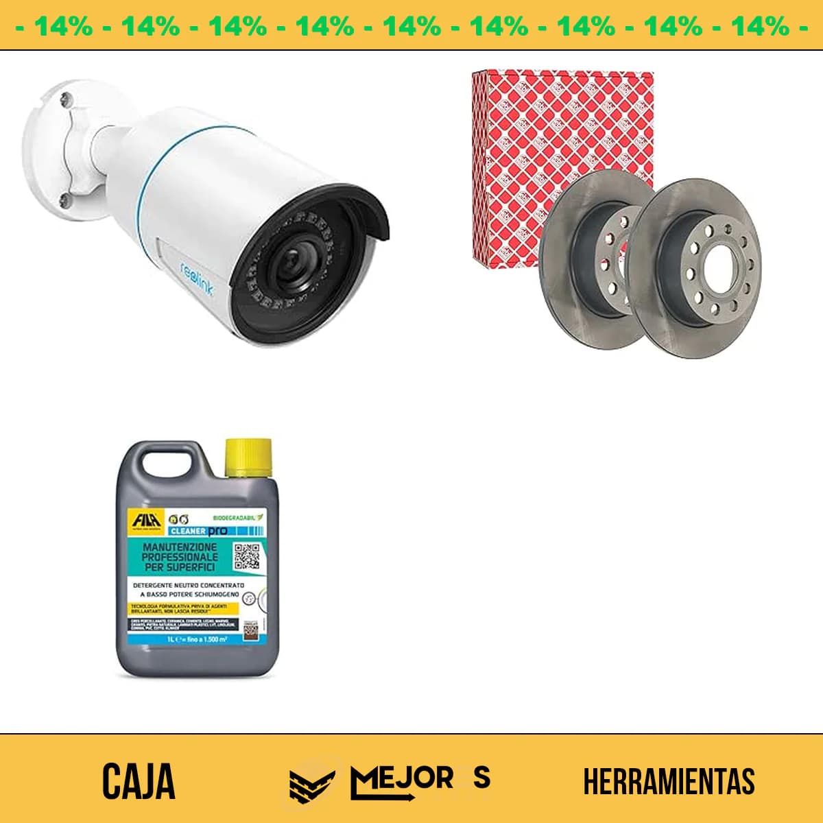 Caja de 3 Herramientas Sin Revisar