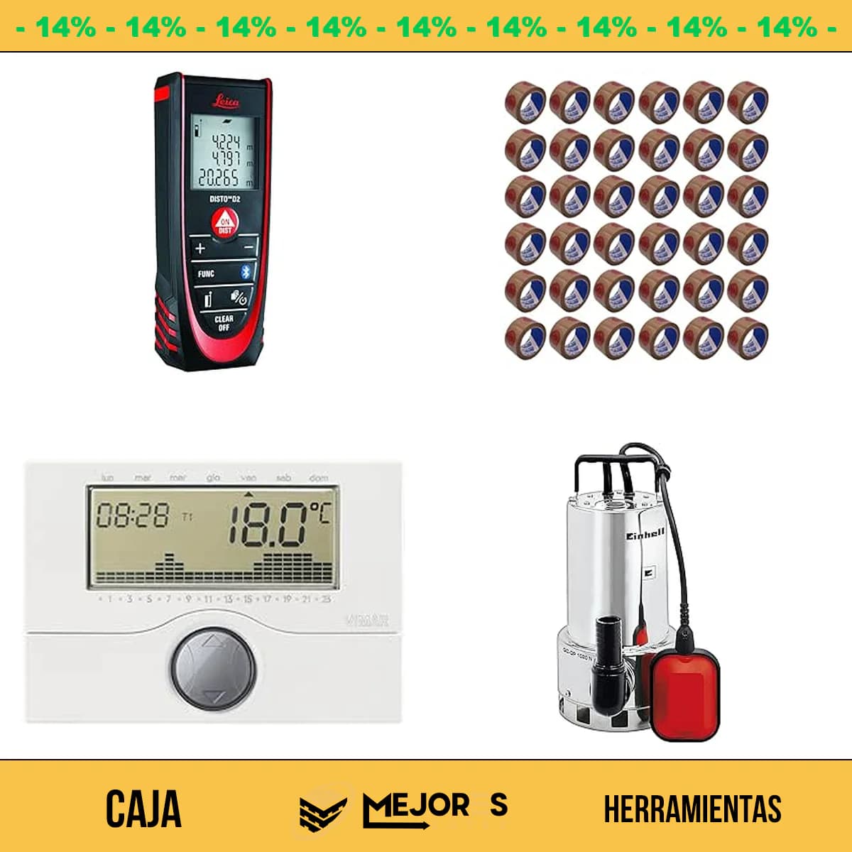 Caja de 144 Items Sin Revisar, Herramientas, Lote #spW83P4713c