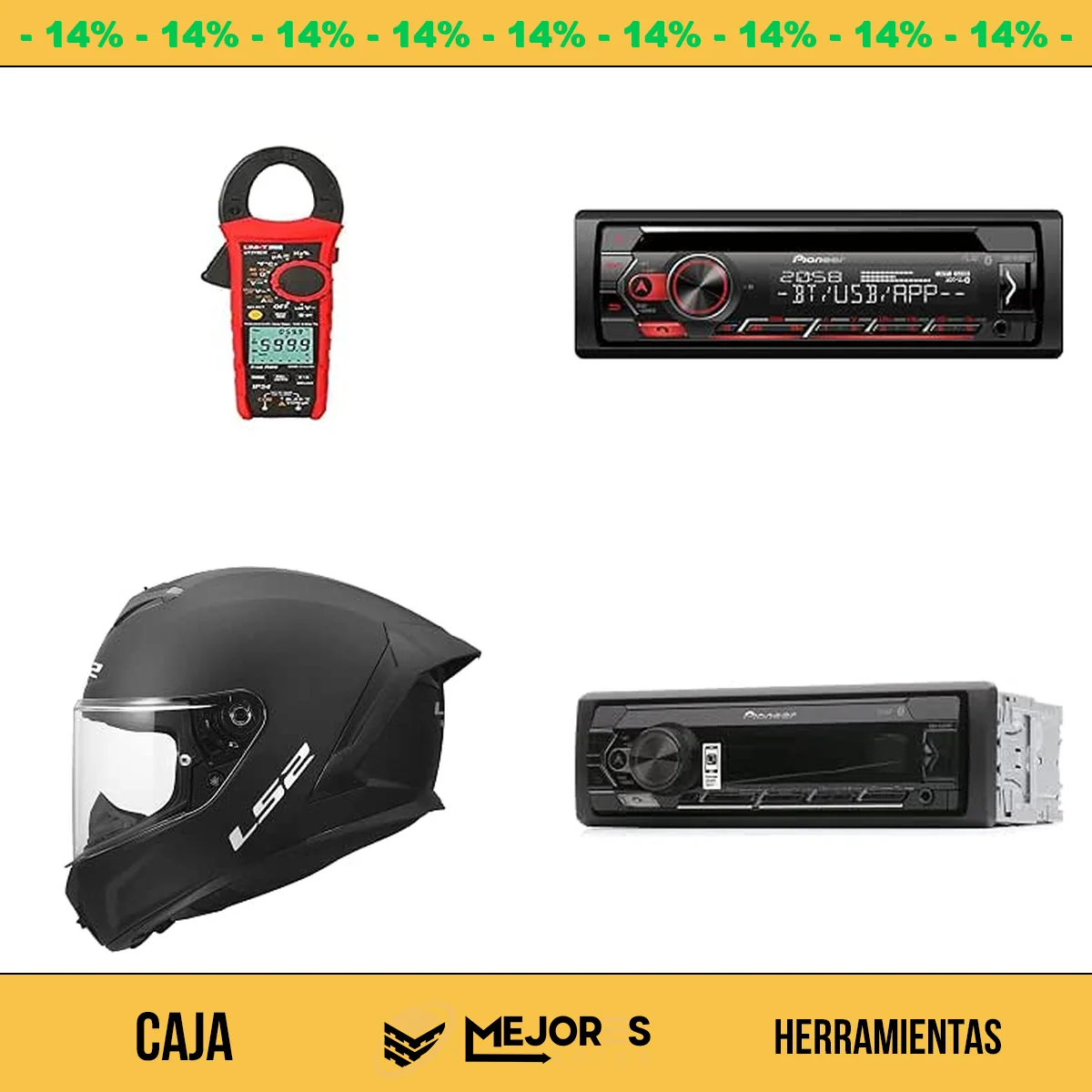 Caja de 50 Herramientas Sin Revisar
