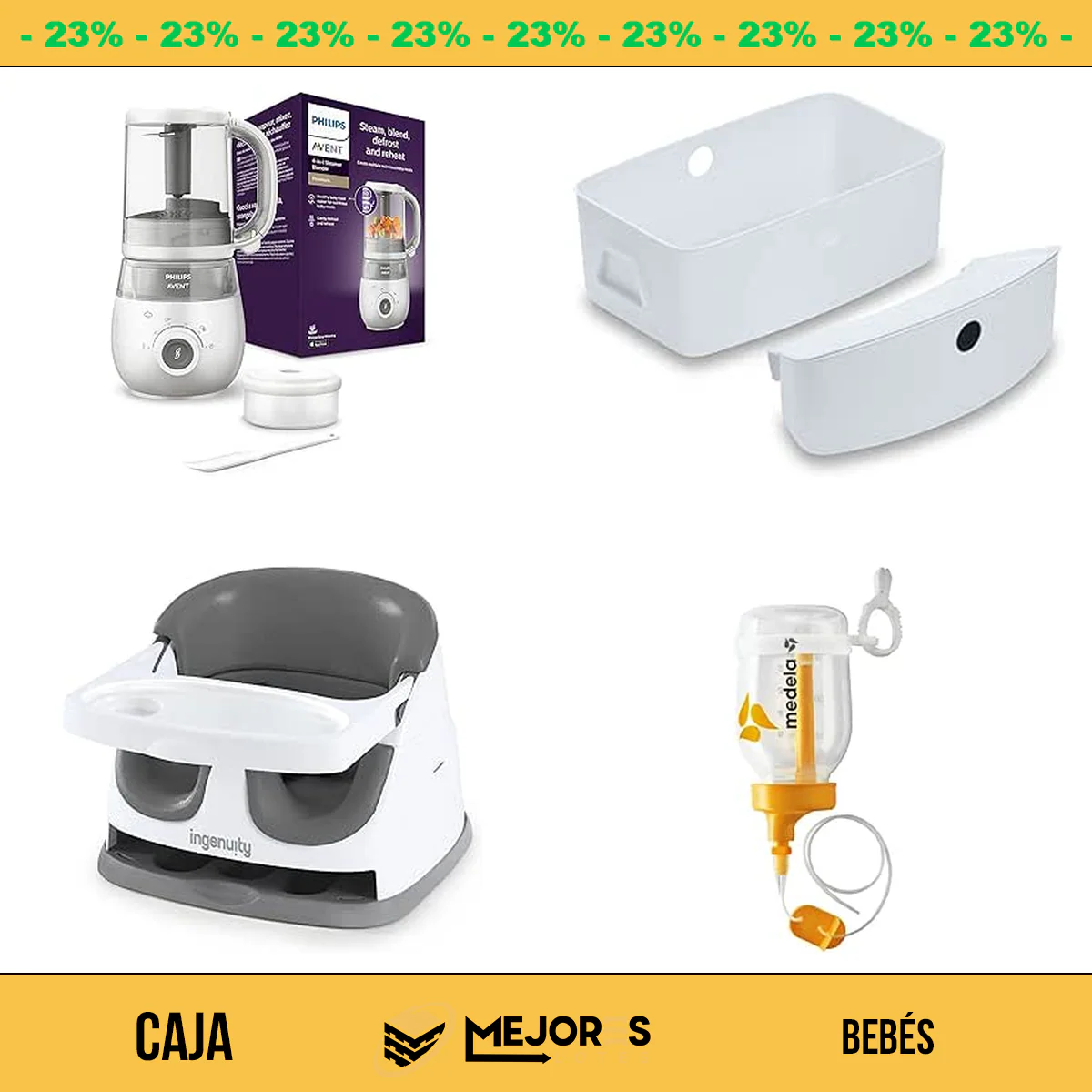 Caja de 20 Items Sin Revisar, Bebés