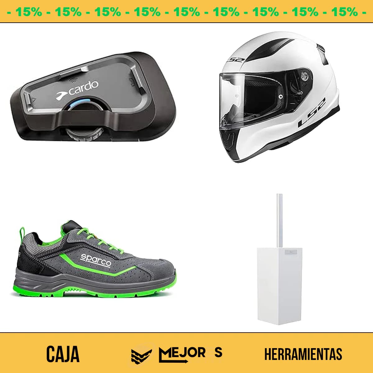 Caja de 39 Herramientas Sin Revisar