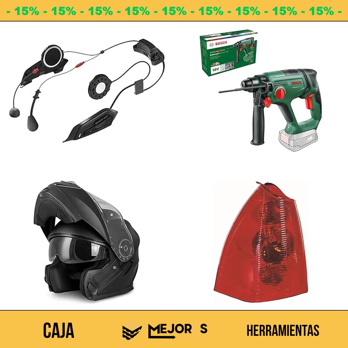 Caja de 38 Herramientas Sin Revisar