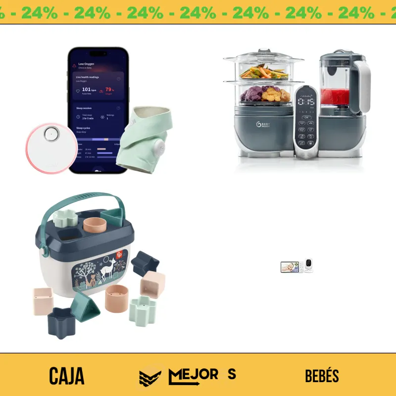 Caja de 24 Artículos para Bebé Sin Revisar