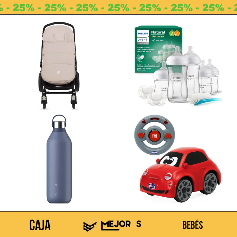 Caja de 18 Artículos para Bebés Sin Revisar