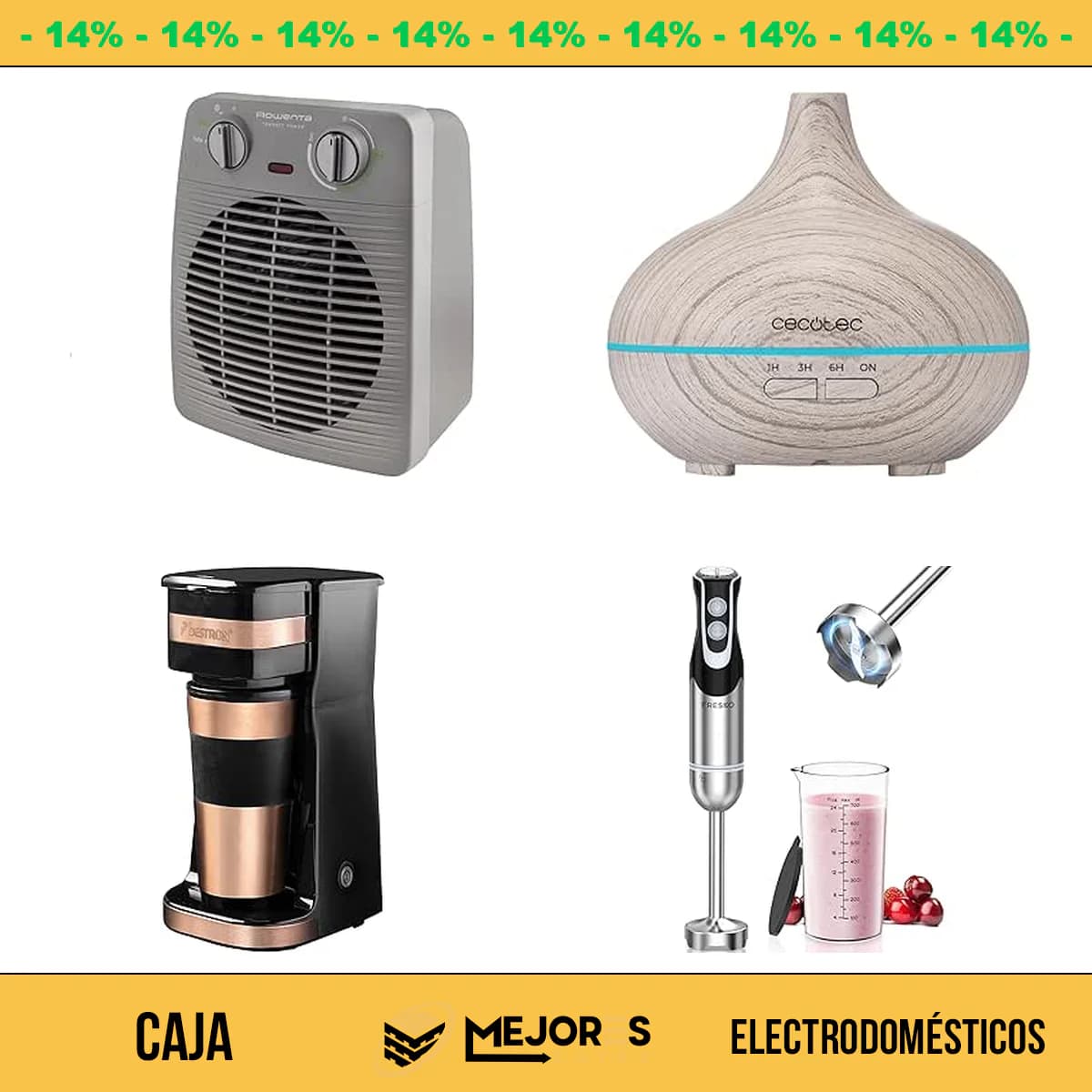Caja de 24 Electrodomésticos Sin Revisar