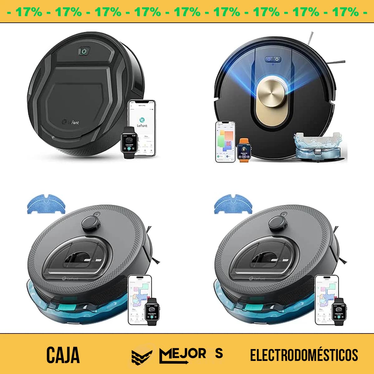 Caja de 17 Electrodomésticos Sin Revisar