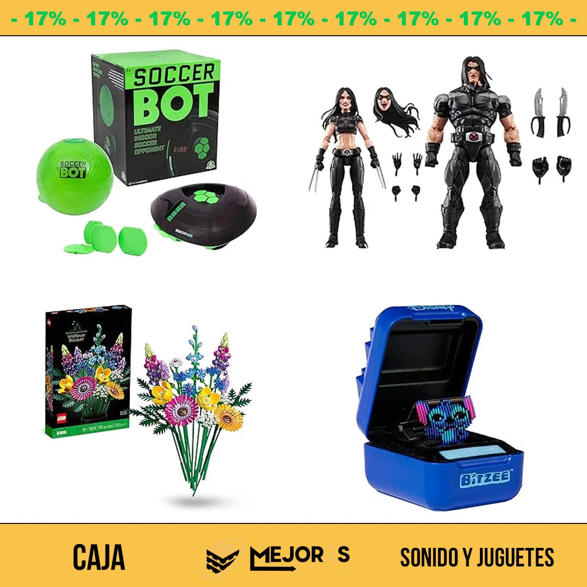 Caja de 42 Juguetes Sin Revisar