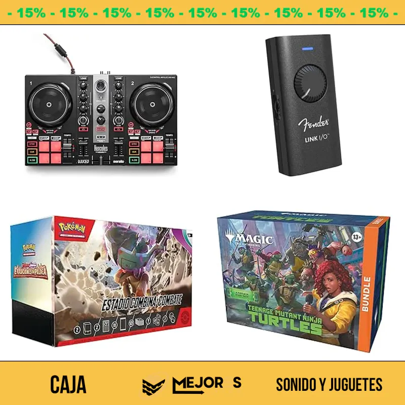 Caja de 47 Items Sin Revisar, Sonido y Juguetes