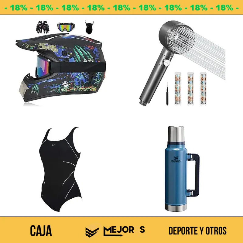Caja de 38 Deportes Sin Revisar