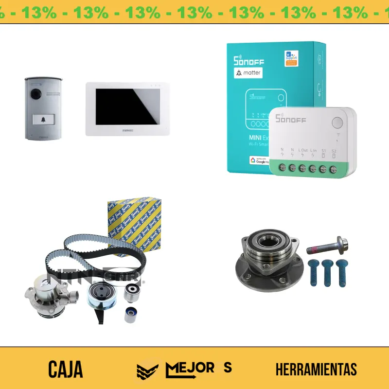 Caja de 20 Herramientas Sin Revisar