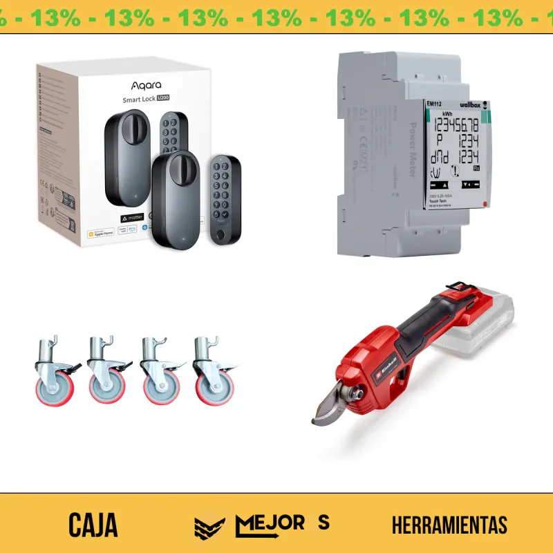 Caja de 45 Herramientas Sin Revisar