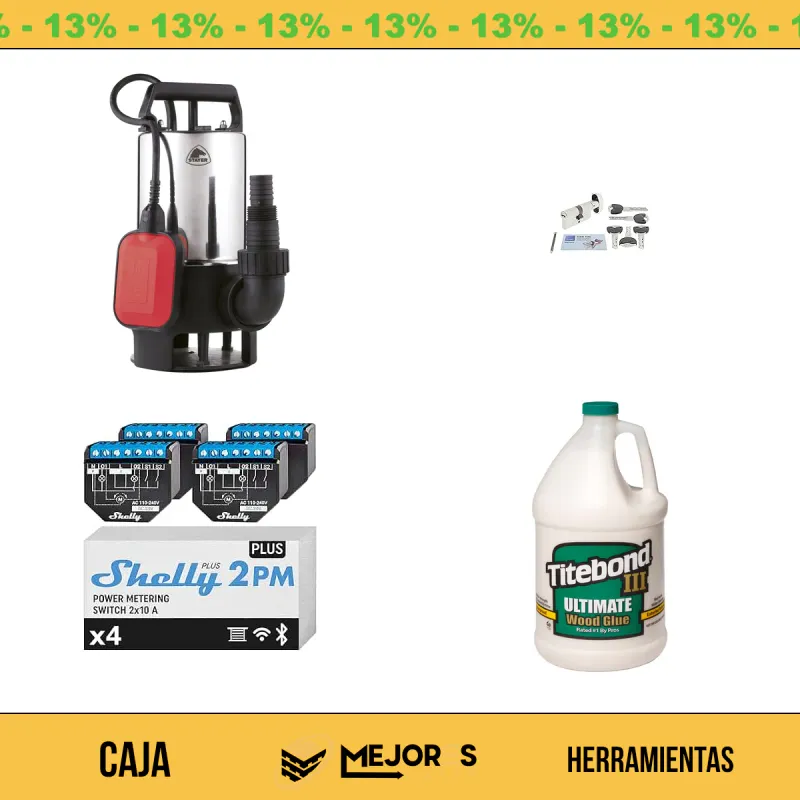 Caja de 34 Herramientas Sin Revisar