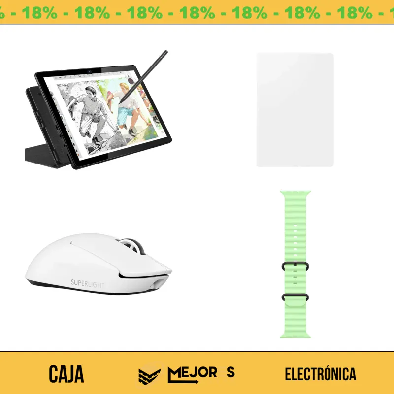 Caja de 68 Electrónica Sin Revisar