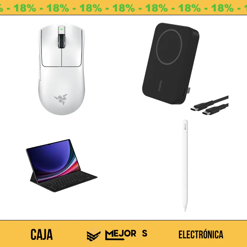 Caja de 35 Electrónicos Sin Revisar