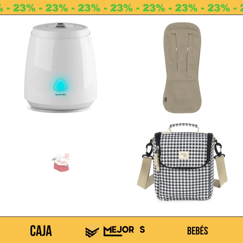 Caja de 23 Artículos para Bebé Sin Revisar