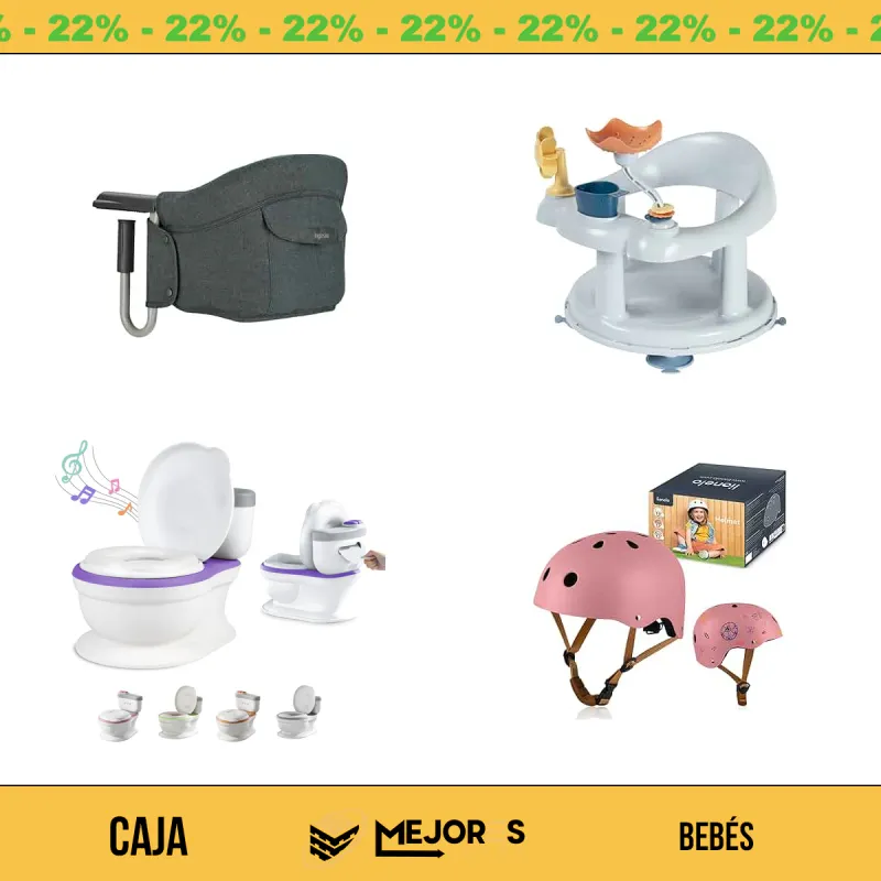 Caja de 17 Artículos de Bebé Sin Revisar