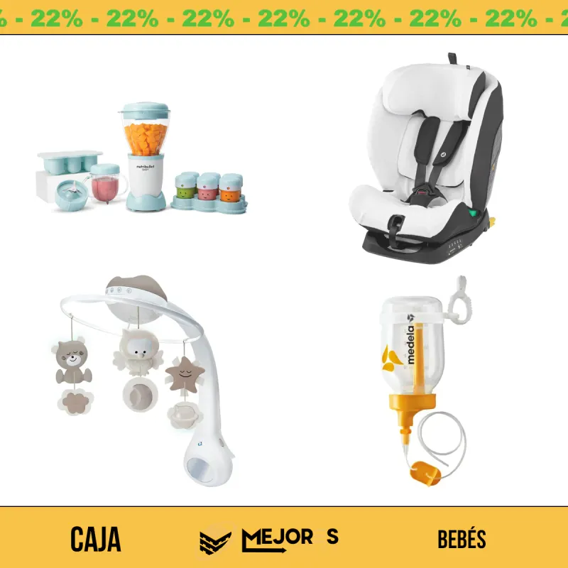 Caja de 46 Artículos para Bebés Sin Revisar