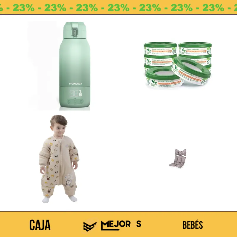 Caja de 27 Artículos para Bebé Sin Revisar