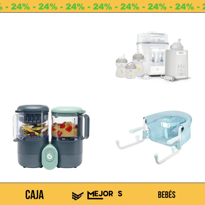 Caja de 17 Artículos para Bebés Sin Revisar